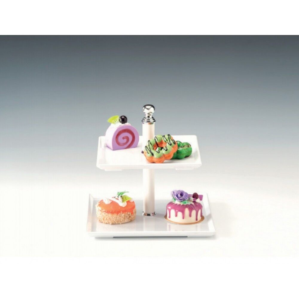 İki Katlı Melamin Teşhir Standı