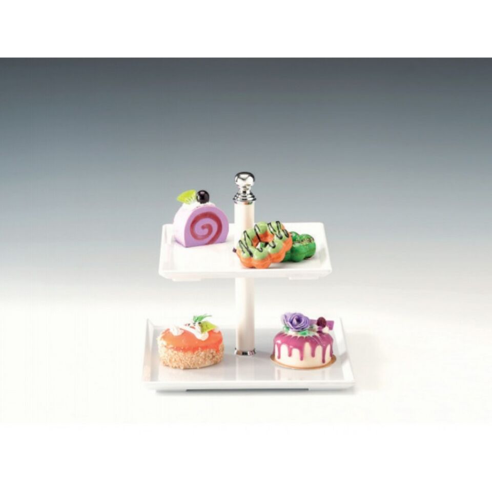 İki Katlı Melamin Teşhir Standı