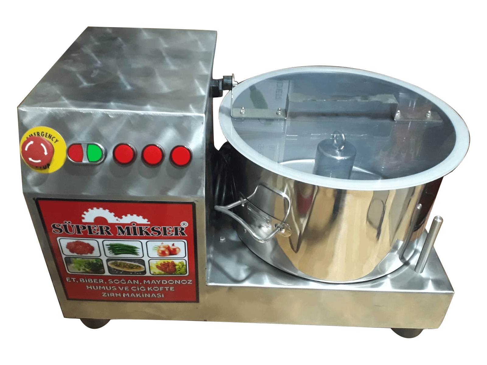 Setüstü Kebaplık Et Çekme ve Zırh Makinesi