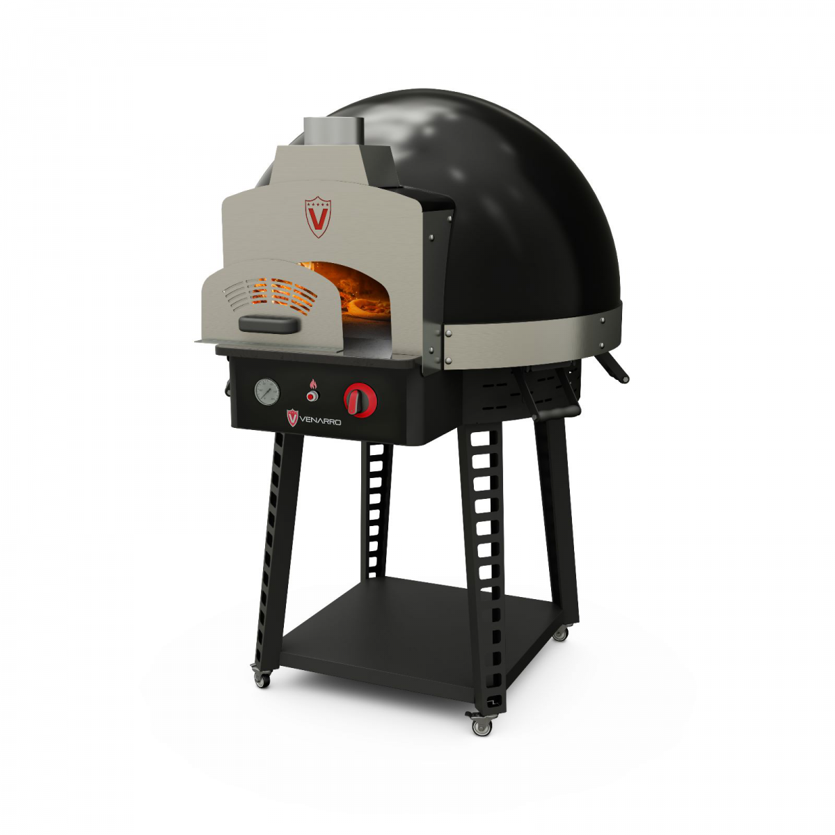 Venarro Natello Taş Tabanlı Gazlı Pizza Fırını  Alt Standı