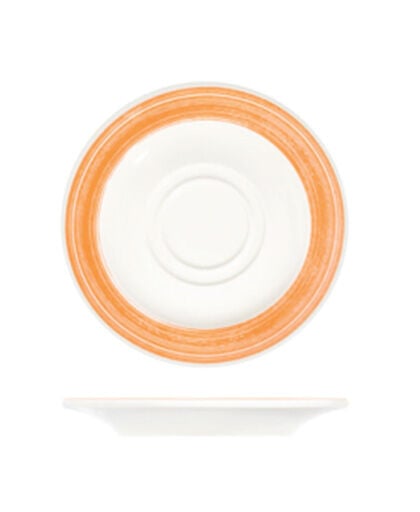 Fresh Orange Frame Fincan Tabağı 16 cm