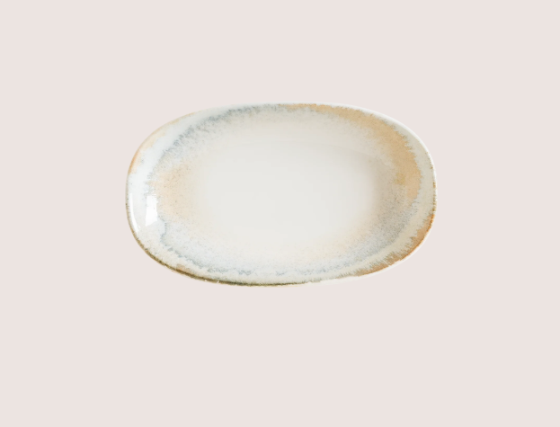 Knidos Gourmet Oval Kayık Tabak 24*14 Cm