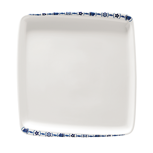 Navy Moove Kare Tabak 22*20 Cm