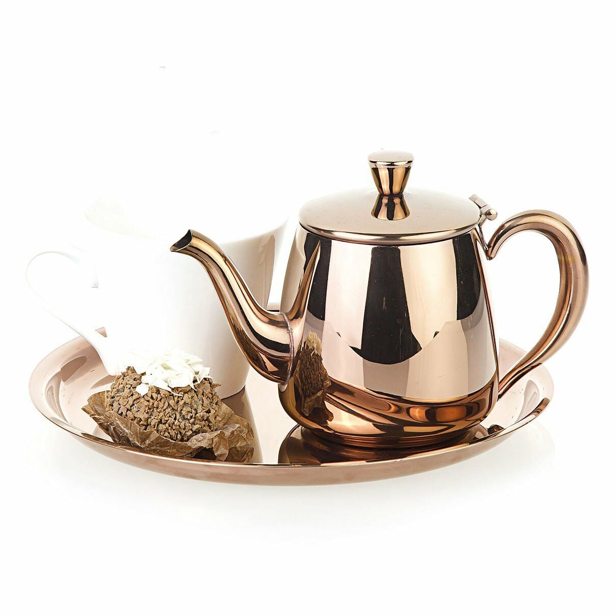 Çay-Kahve Servis Takımı Bakır