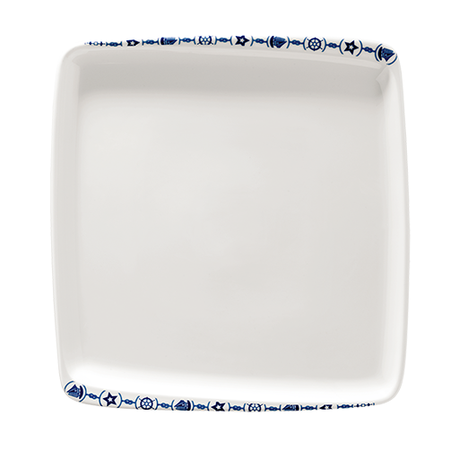 Navy Moove Kare Tabak 27*25 Cm