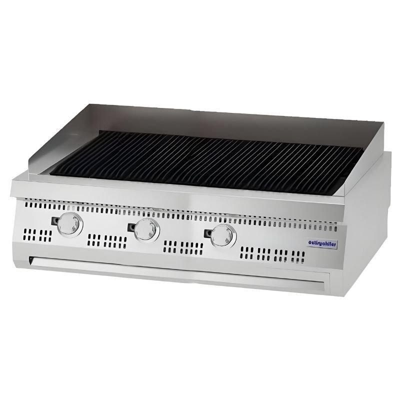 Öztiryakiler 900 Seri Gazlı Döküm Izgara 120*90*30 Cm