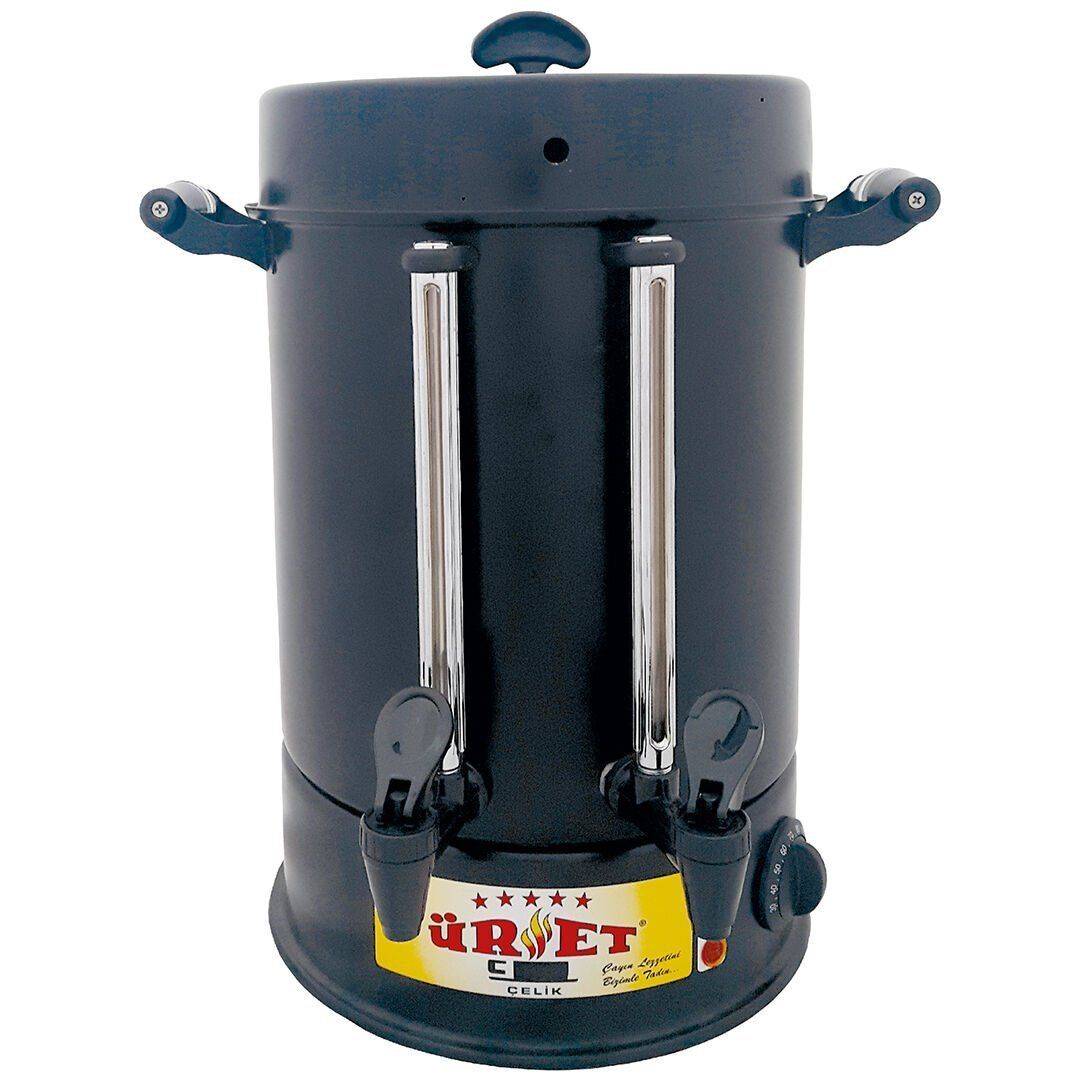 Üret Çelik 12 Litre Boyalı Çay Makinesi - 120 Bardak