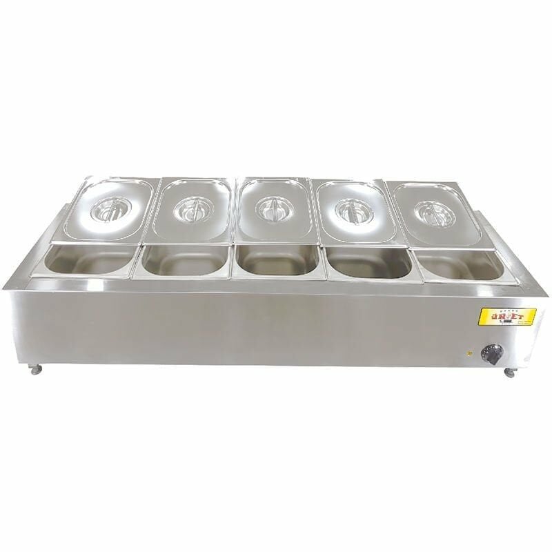 Üret Çelik 1/2 GN x 1 Gözlü Setüstü  Benmari (Küvet Hariç)