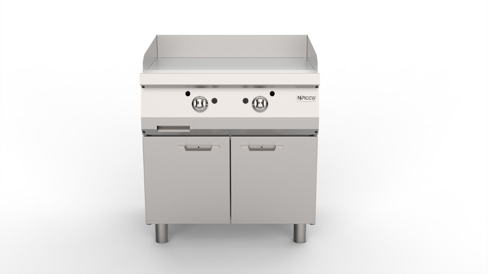 Dolaplı Pleyt Izgara 80*70 Cm (Gazlı)