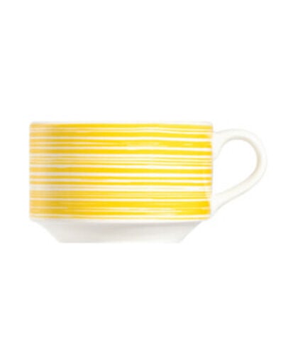 Fresh Yellow Joker İstifli Kahve Fincanı 200 cc