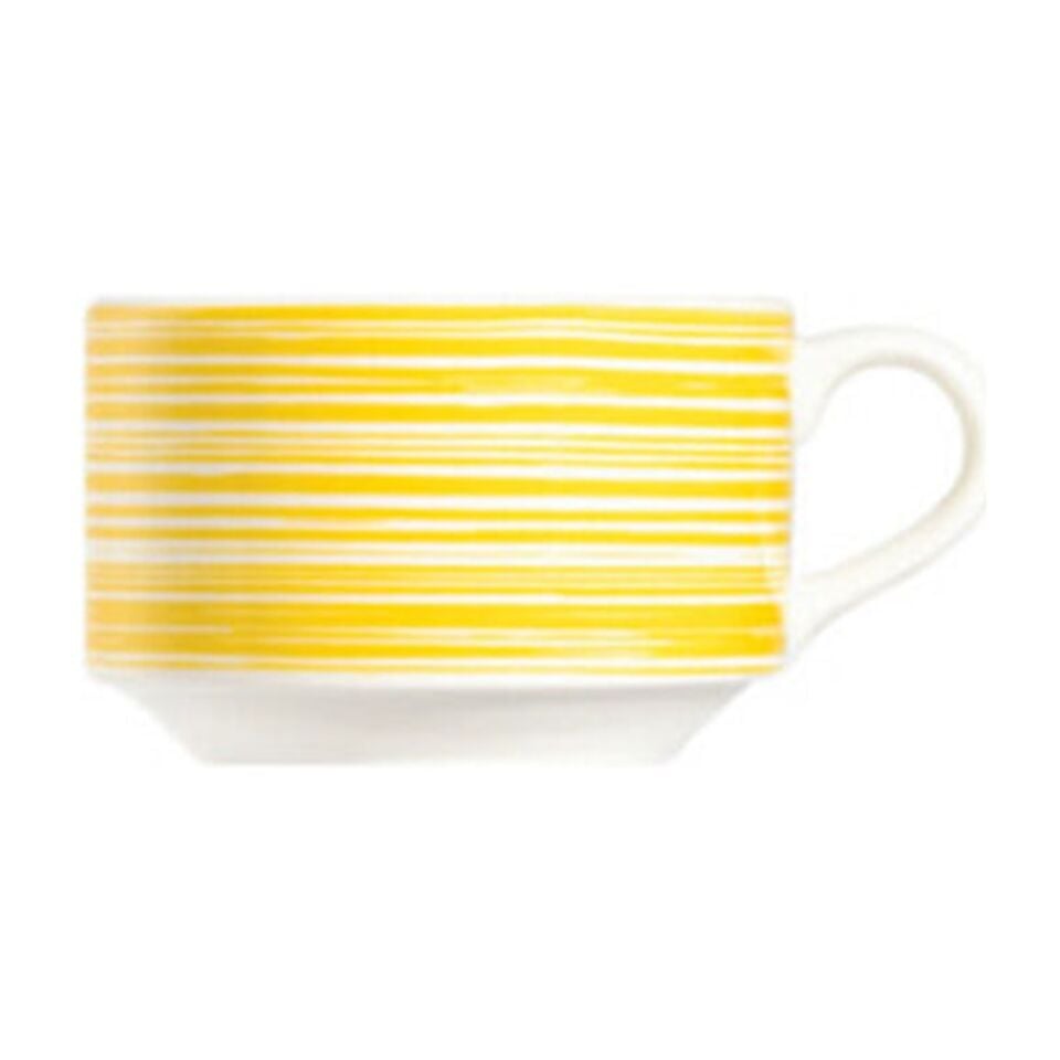 Fresh Yellow Joker İstifli Kahve Fincanı 200 cc