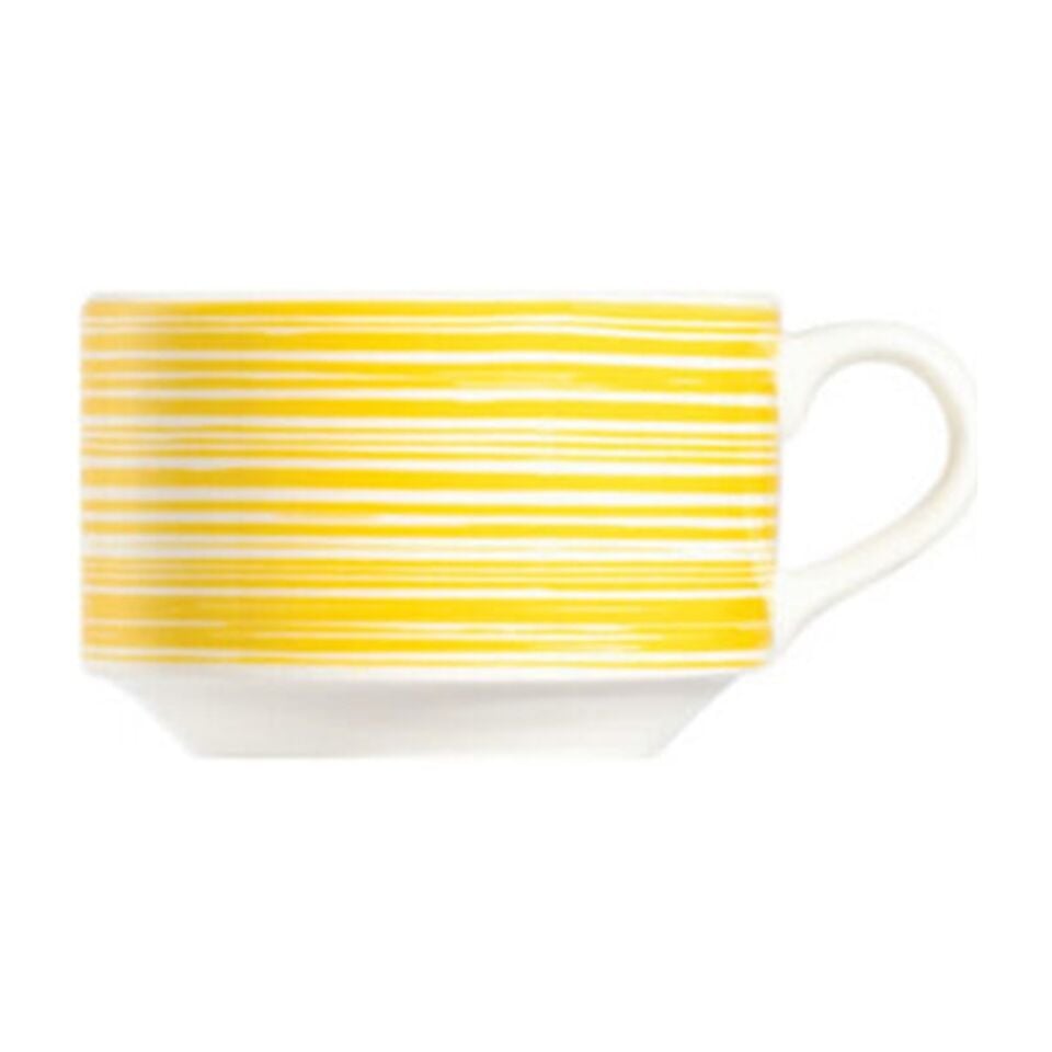 Fresh Yellow Joker İstifli Kahve Fincanı 270 cc