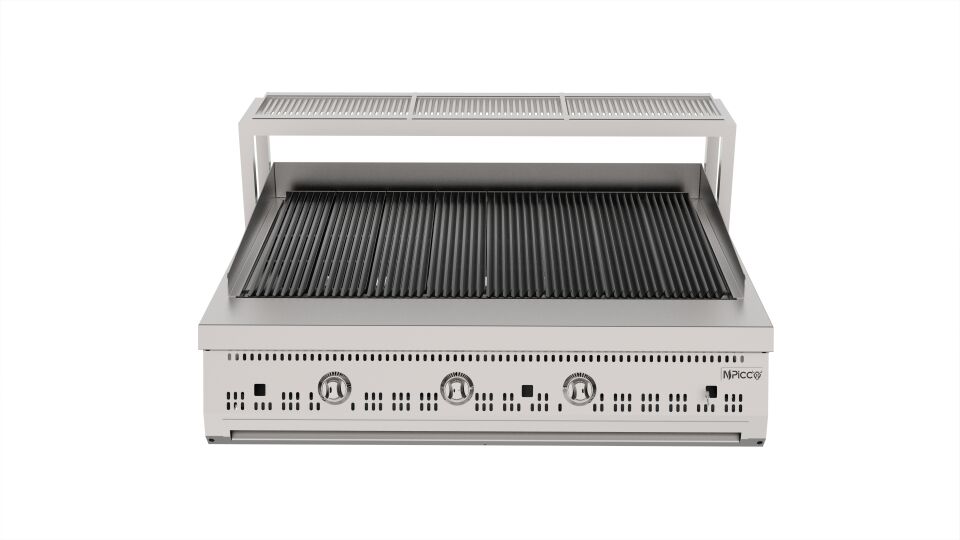 Dinlendirme Raflı, Set Üstü, Amerikan Döküm Izgara 80*90 Cm (Gazlı)