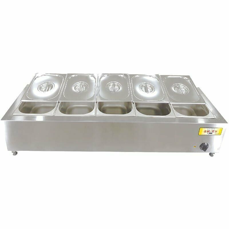 Üret Çelik 1/1 GN 3 Sıcak + 1 Nötr Setüstü Benmari (Küvet Hariç)