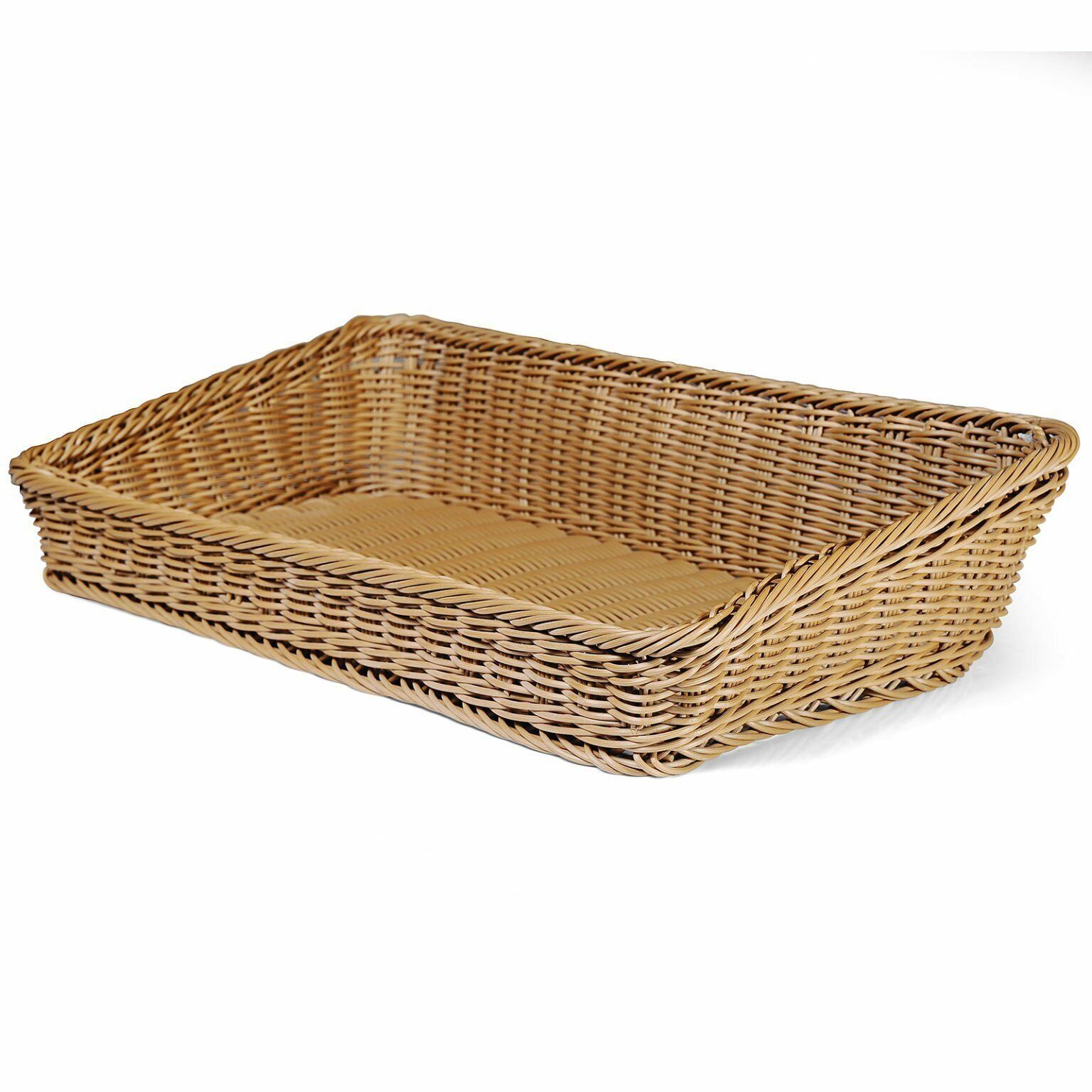 Açık Büfe Dikdörtgen Ekmek ve Meyve Sepeti 50*30 Cm