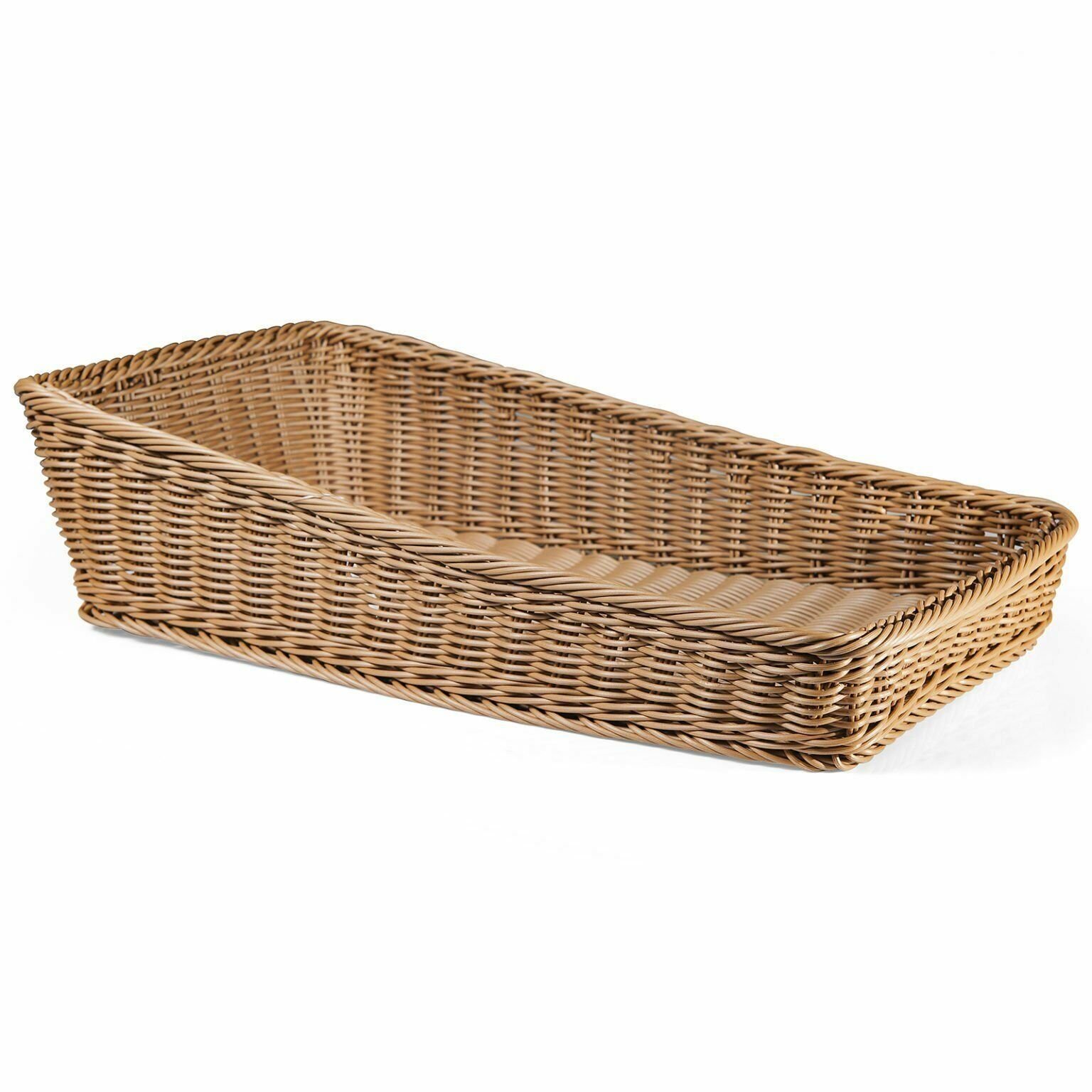 Açık Büfe Dikdörtgen Ekmek ve Meyve Sepeti 30*50 Cm