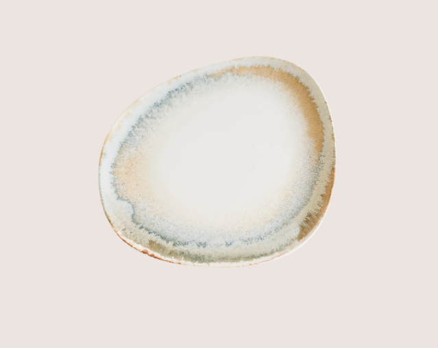 Knidos Vago Düz Tabak 33 Cm