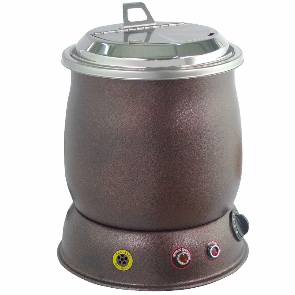 Üret Çelik 10 Litre Bakır Çorba Isıtıcısı