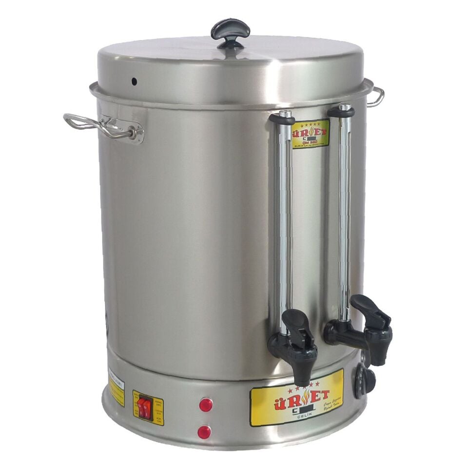 Üret Çelik 50 Litre Standart Çay Makinesi - 500 Bardak