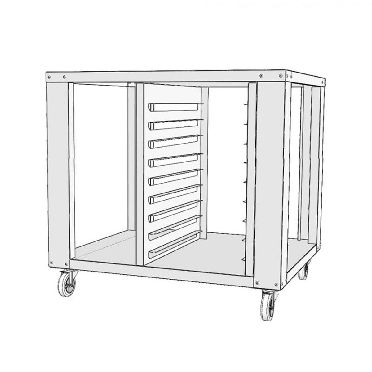 Venarro Elrond 9 Tepsili Fırın Alt Standı