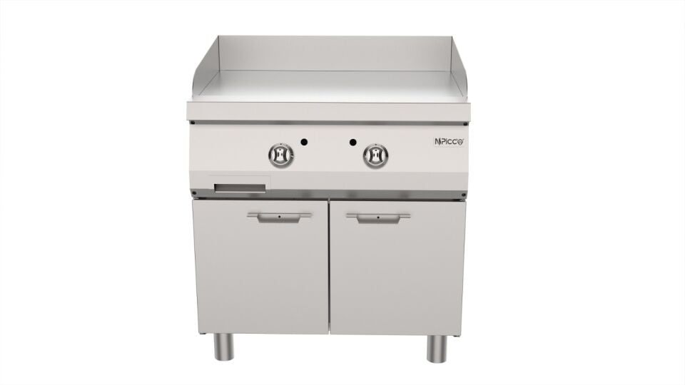 Dolaplı Pleyt Izgara 80*70*85 Cm (Elektrikli)