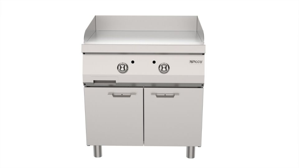 Dolaplı Pleyt Izgara 80*70*85 Cm (Elektrikli)