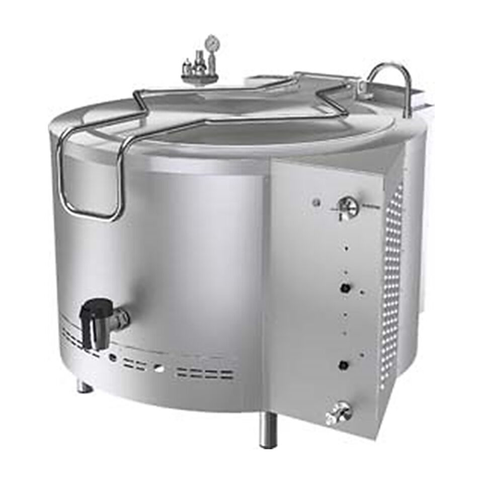 İndirekt Gazlı Kaynatma Tenceresi 500 Litre