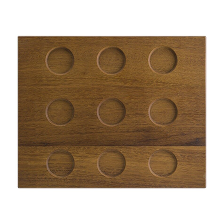 Ahşap Mod Kare Tabak 30,8*24*4,8 Cm
