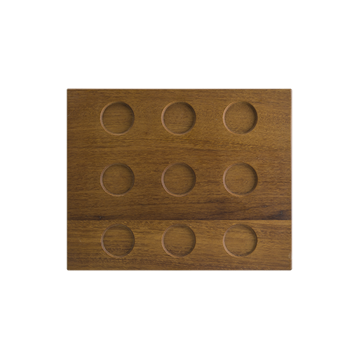 Ahşap Mod Kare Tabak 30,8*24*4,8 Cm