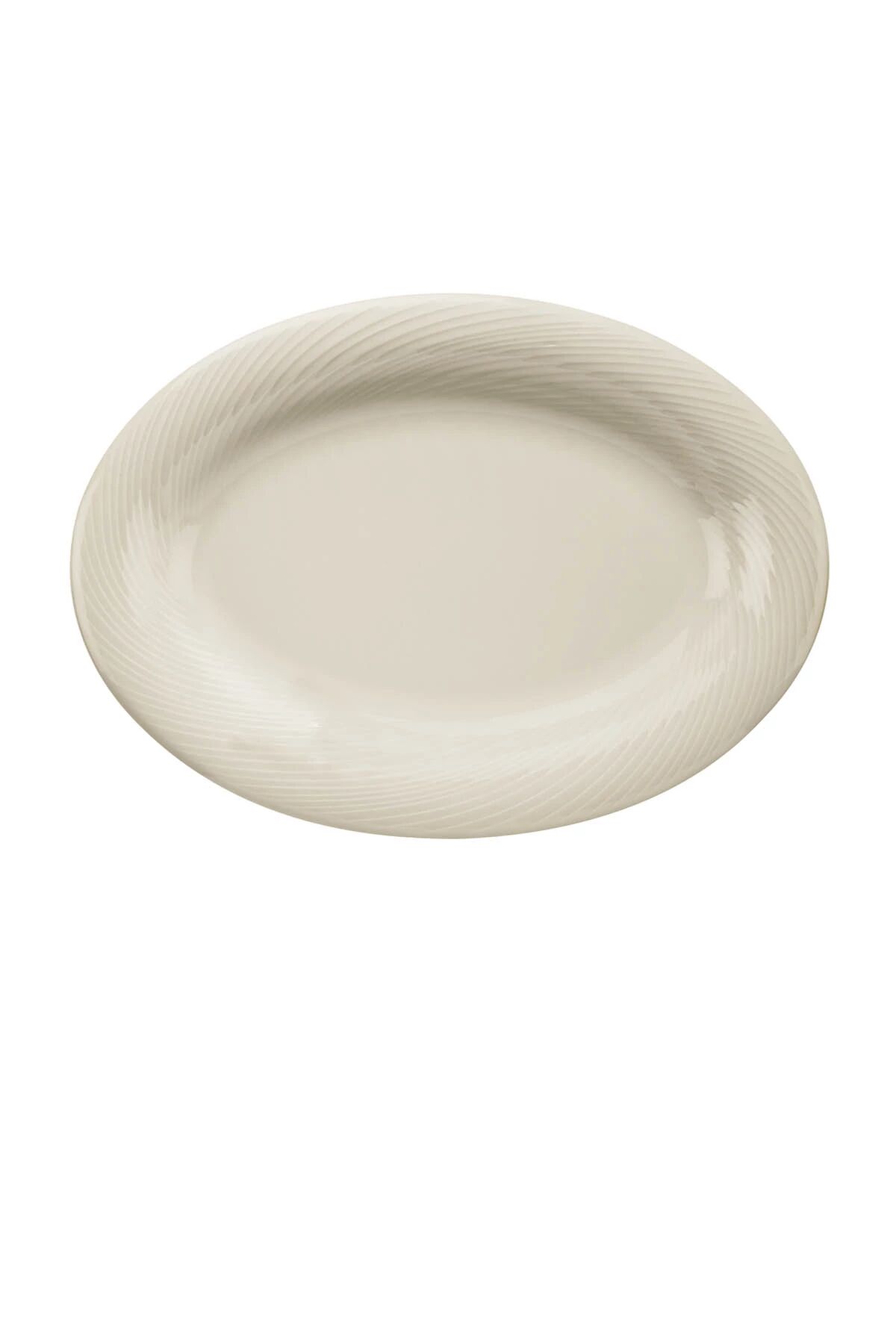 Bone Sempre Dekorsuz Kayık Tabak 17 Cm