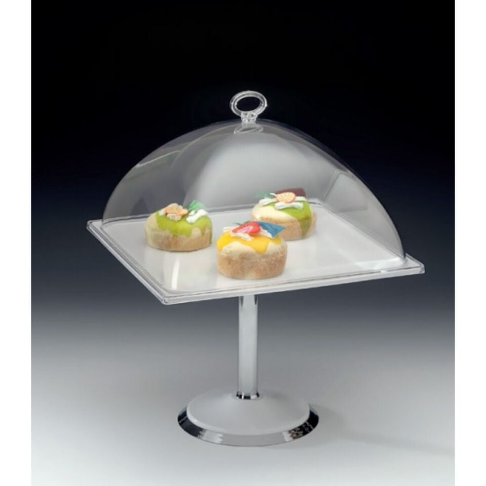 Yükseltici Ayaklı Melamin Tepsili Teşhir Tepsisi