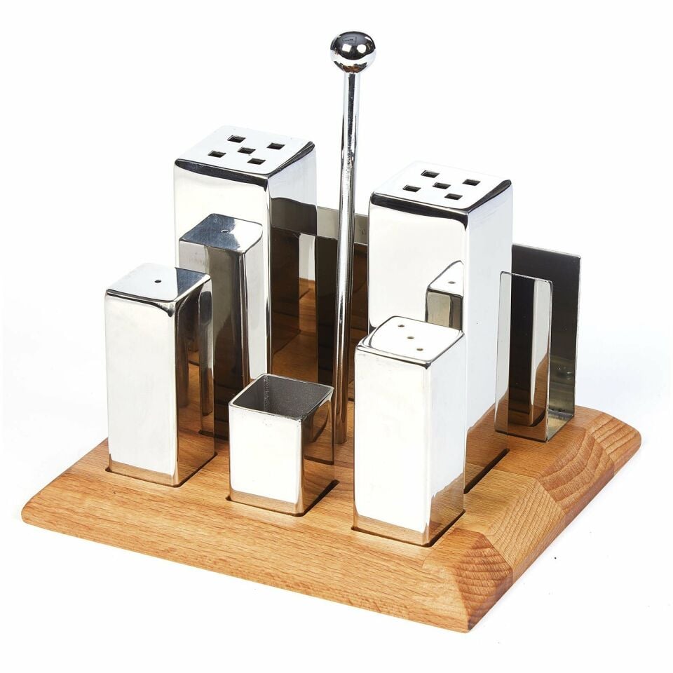 Altılı Tuzluk ve Baharatlık Takımı