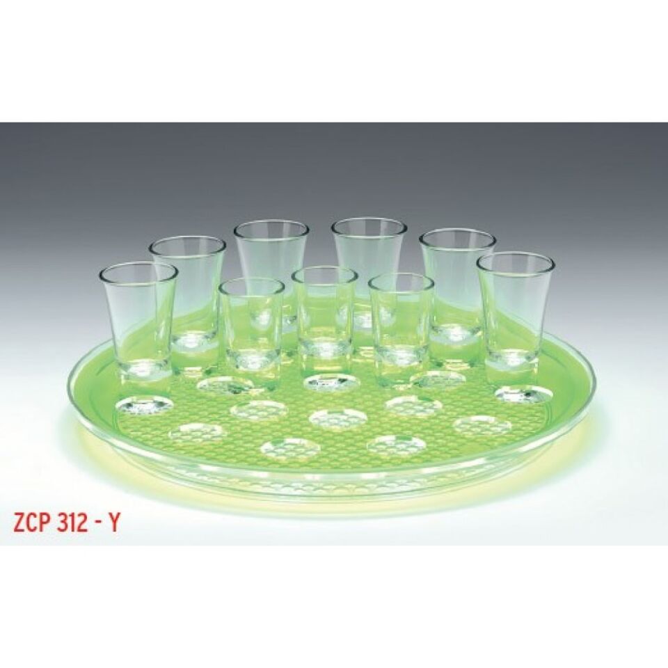 Shot Bardak Servis Tepsisi