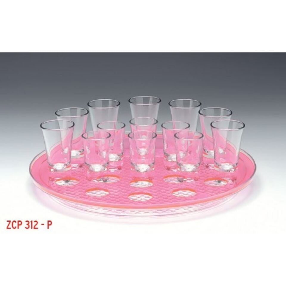 Shot Bardak Servis Tepsisi