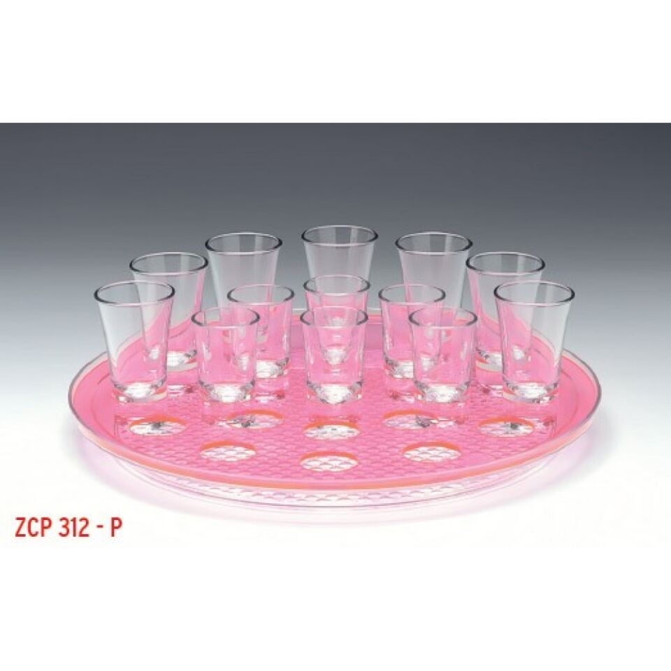 Shot Bardak Servis Tepsisi