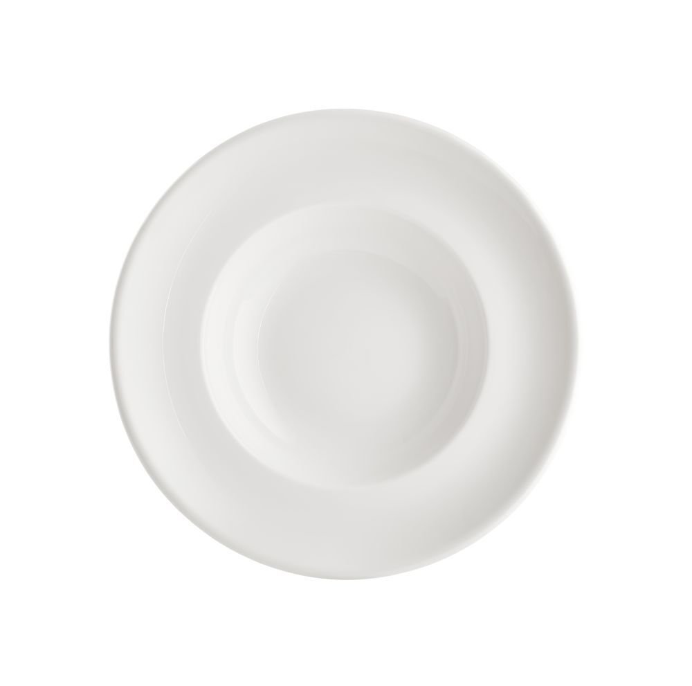 By Bone  Beyaz Zest Çukur Makarna Tabağı 27 Cm