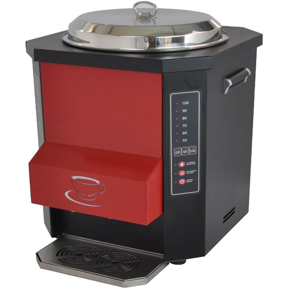 Üret Çelik 22 Litre Mega Temassız Filtreli Kahve Makinesi – 95 Fincan