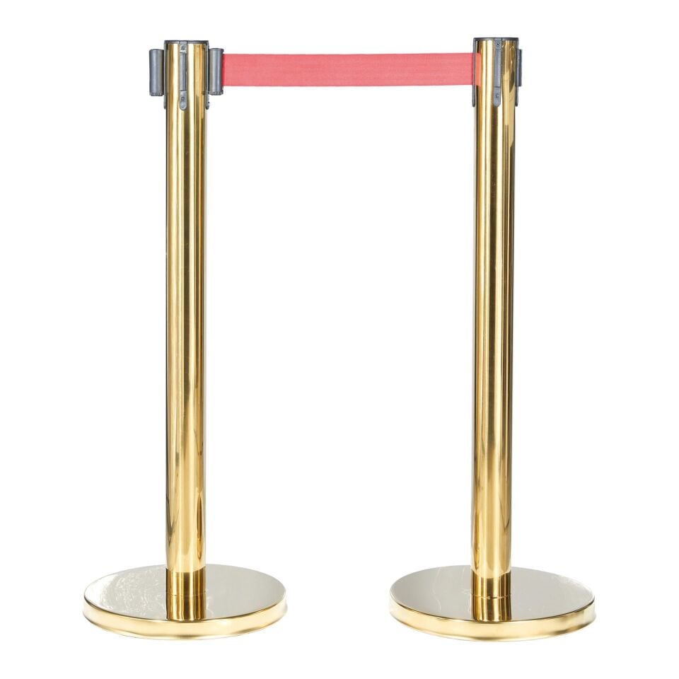 Çelik Şerit Bariyer Altın Renk 275 Cm