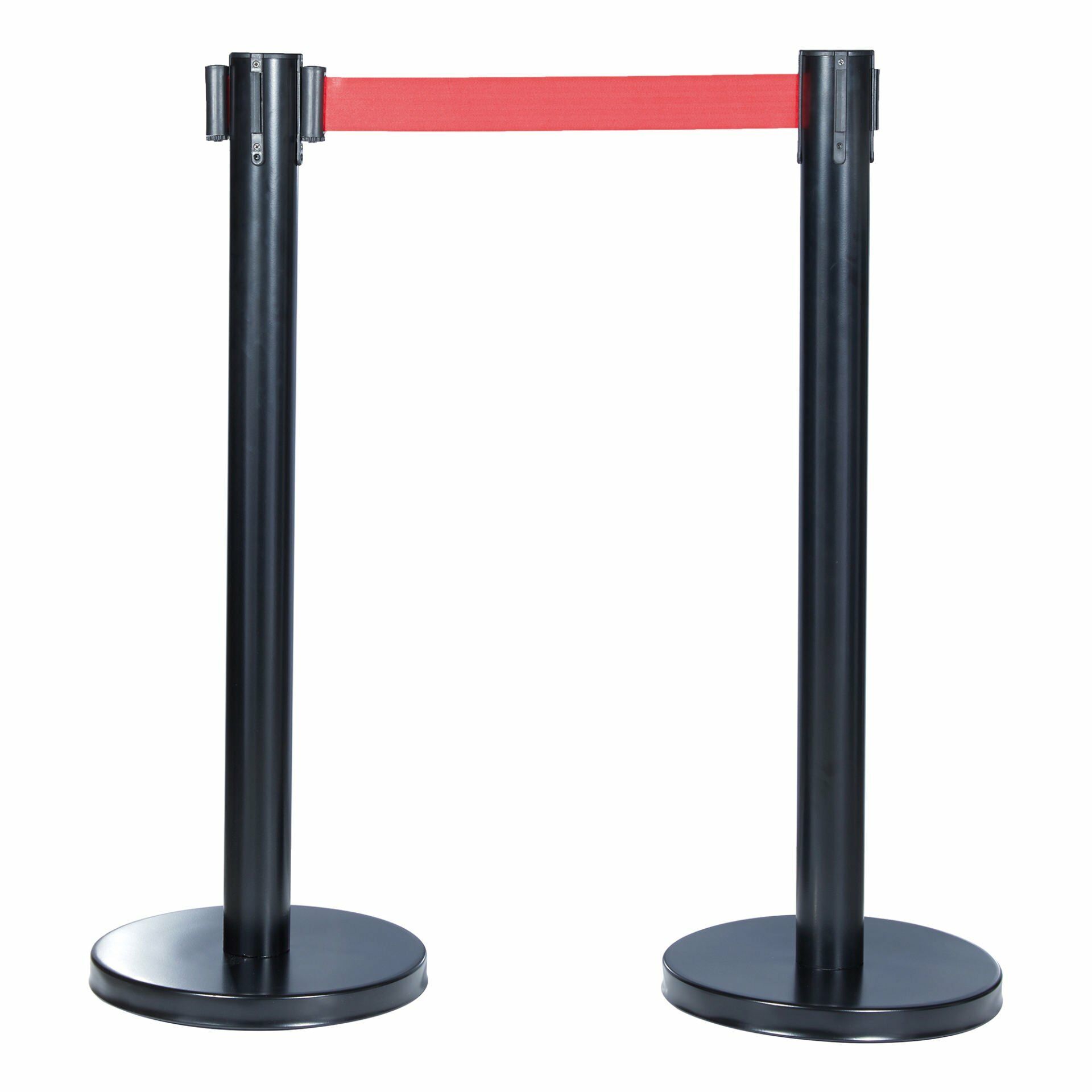 Çelik Şerit Bariyer Siyah Renk 275 Cm