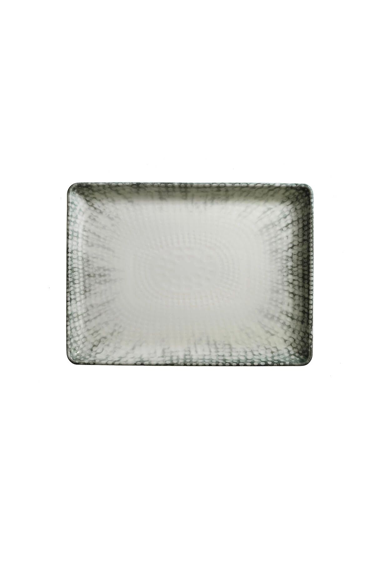 Bone Tan Düz Tabak 18*13 Cm