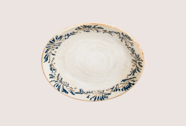 Grandma Moove Oval Plate 25 Cm
