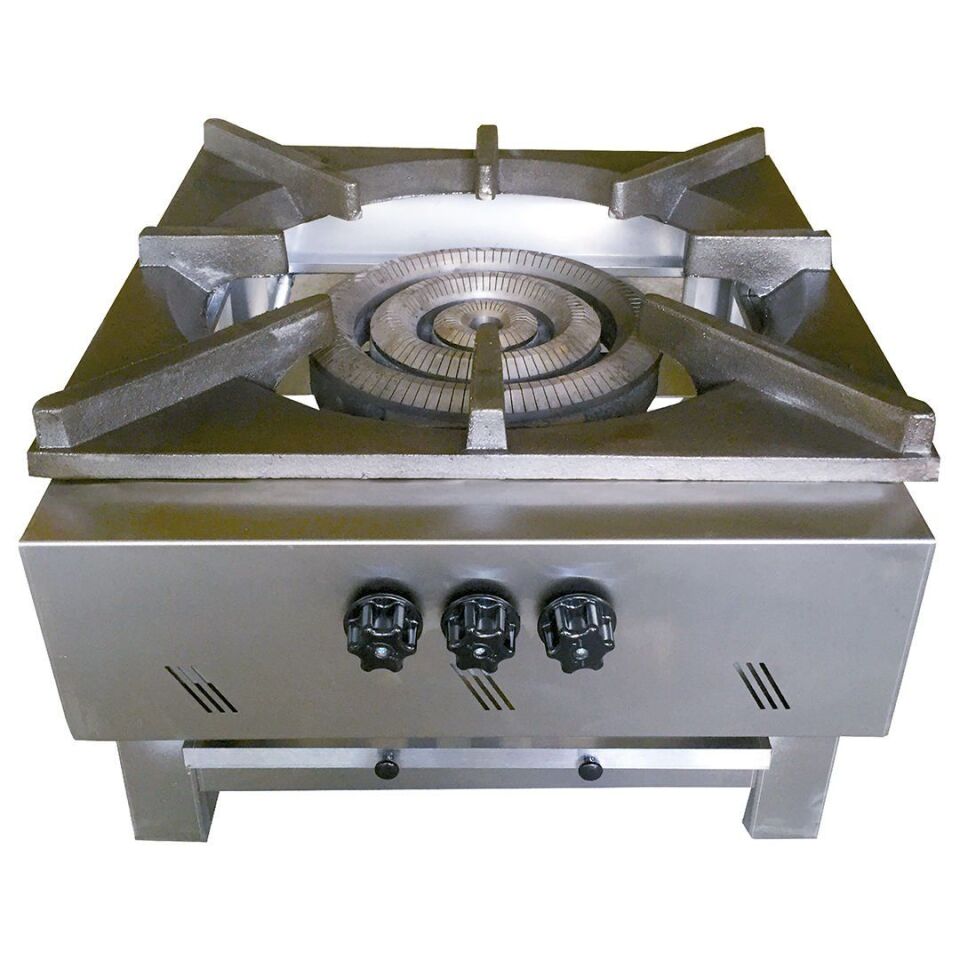 Üret Çelik Yer Ocağı  60*60 Cm -LPG