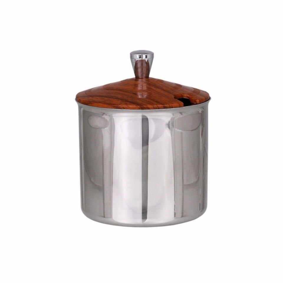 Plastik Kapaklı Çelik Baharatlık (5 Adet)