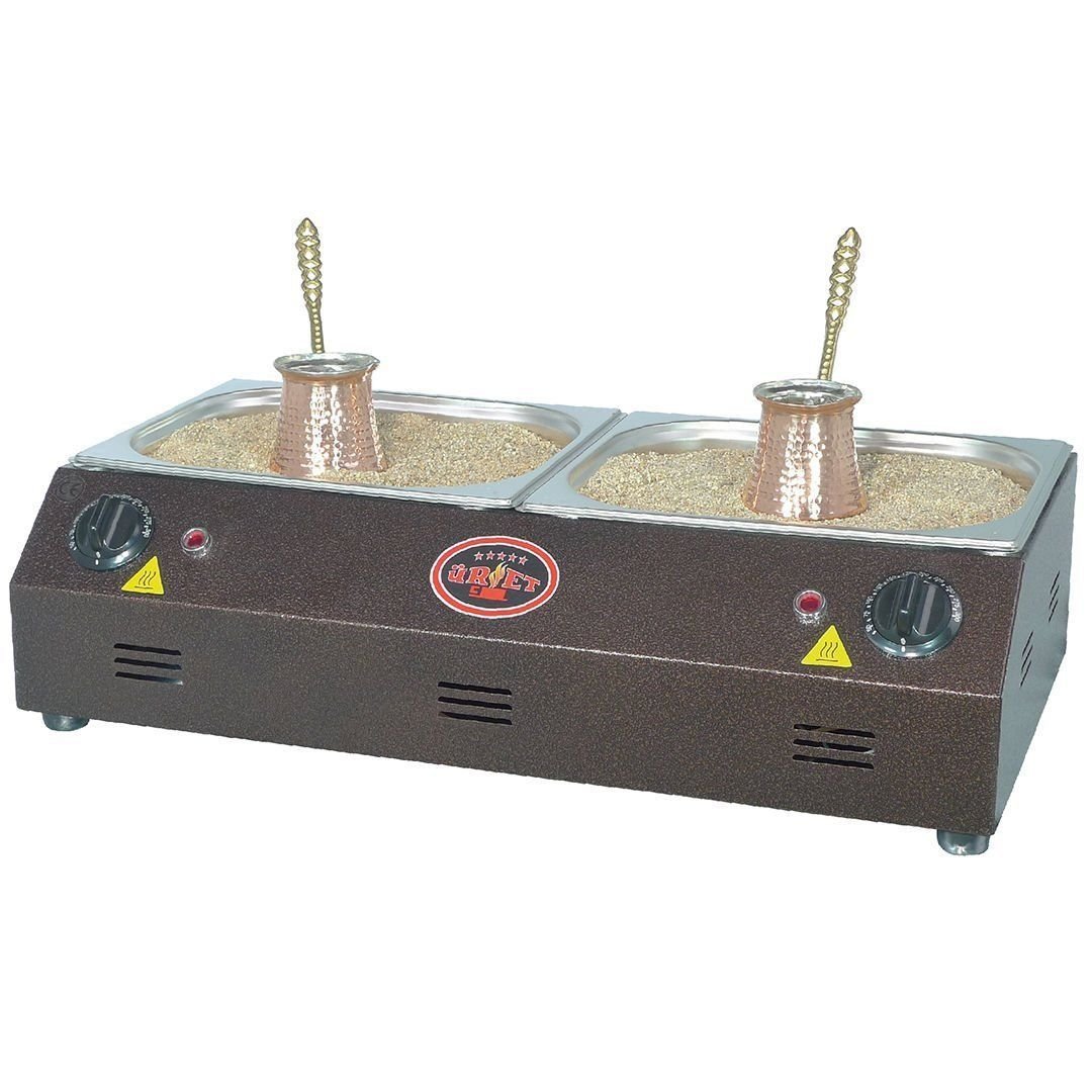 Üret Çelik Çiftli Kumda Kahve Makinesi