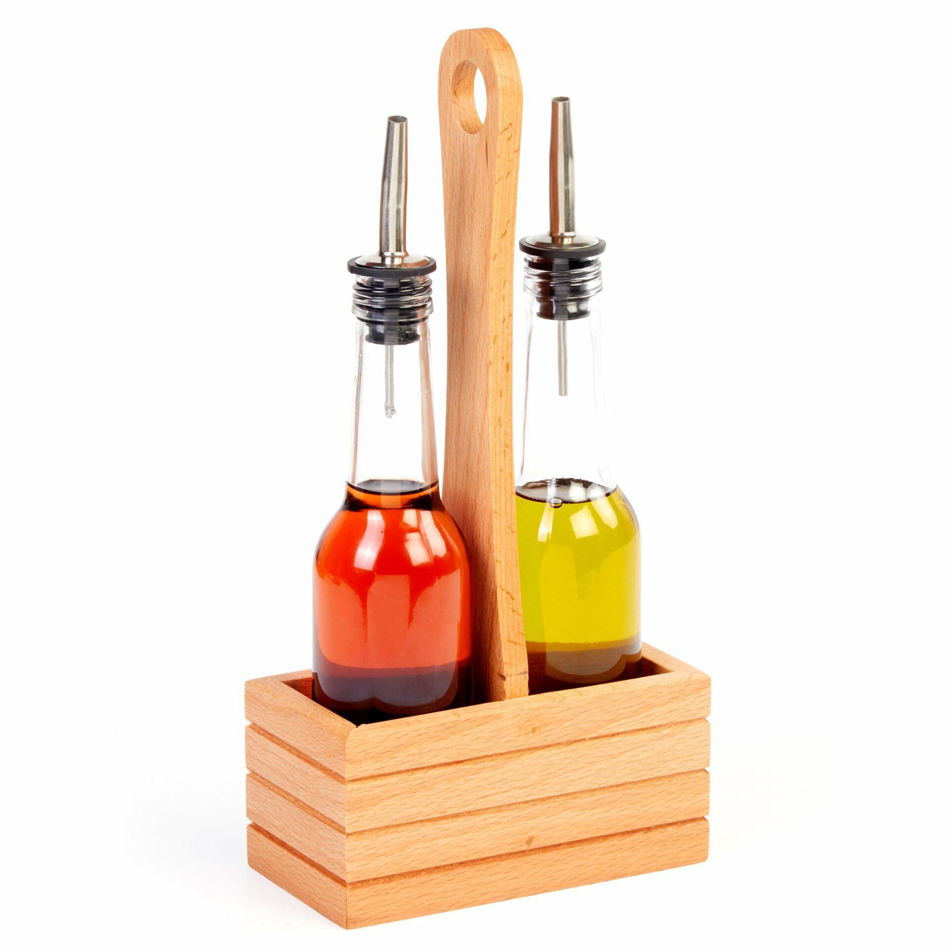 Ahşap Standlı 2'li Yağdanlık Takımı 250 CC