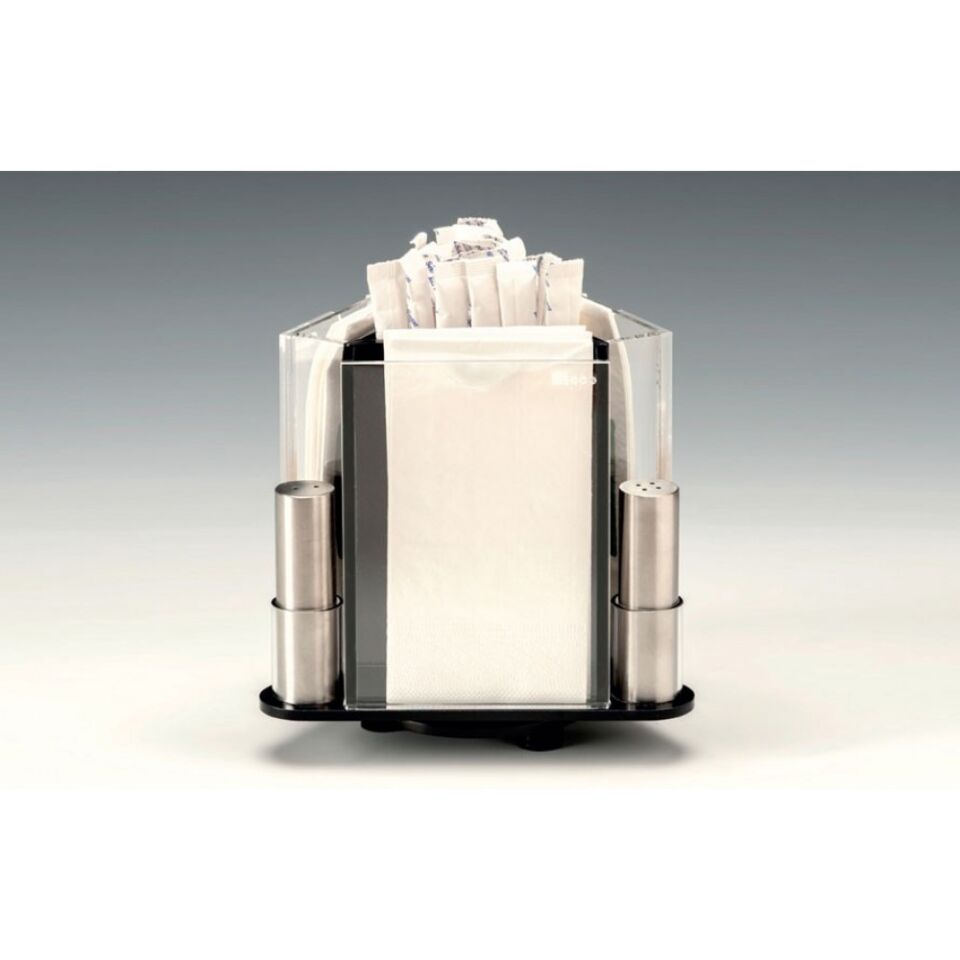 Döner Standlı Tuzluk ve Biberlik, Standı