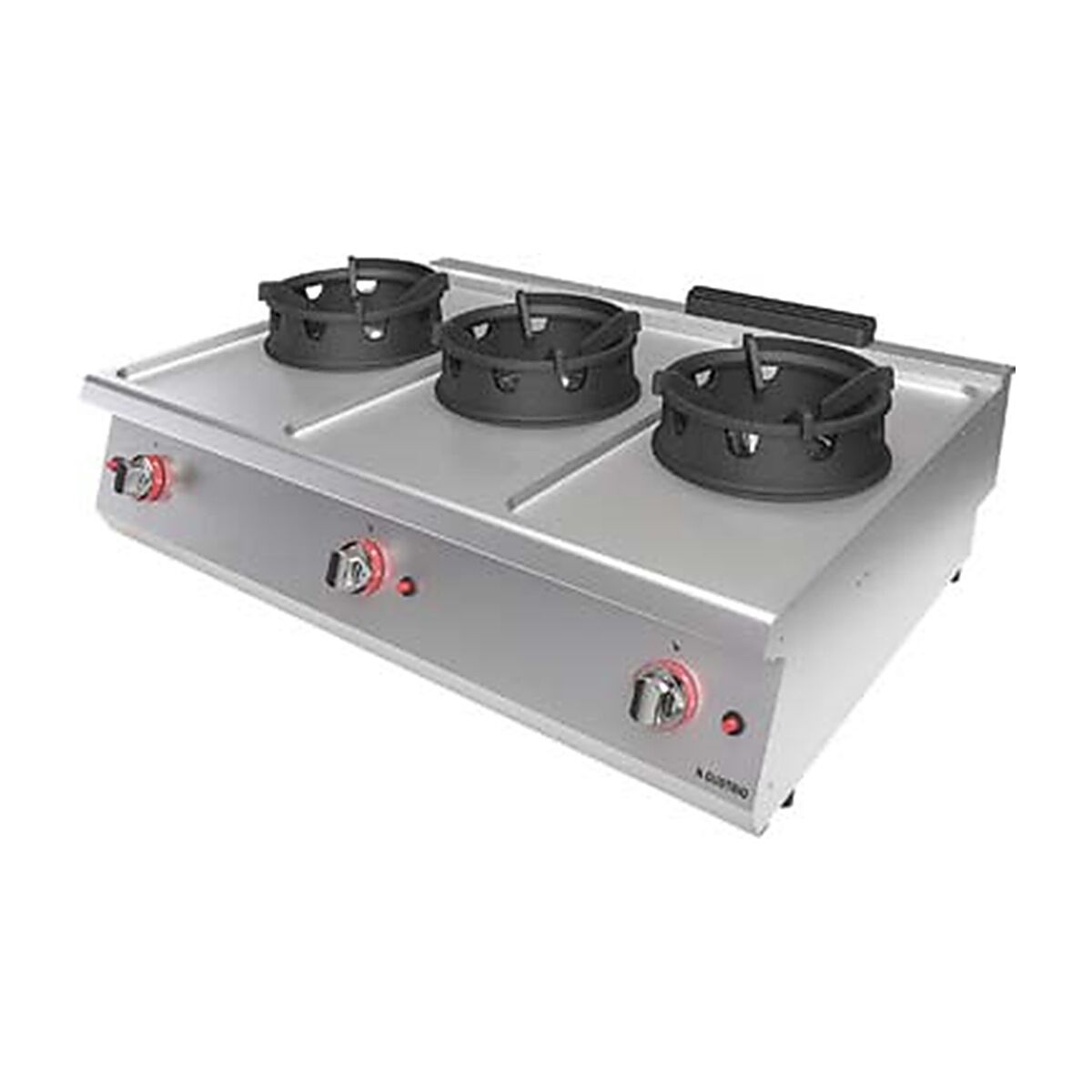 Üç Brülörlü Gazlı Wok Ocak