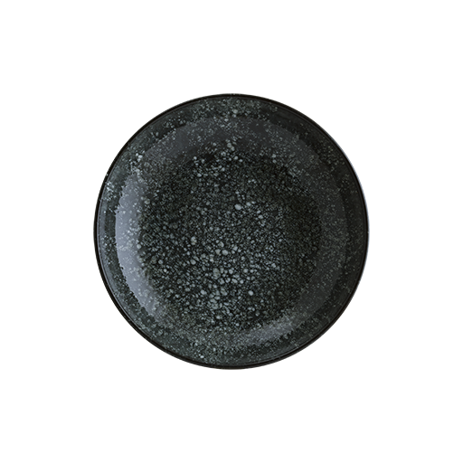 Cosmos Black Bloom Çukur Tabak 25 Cm