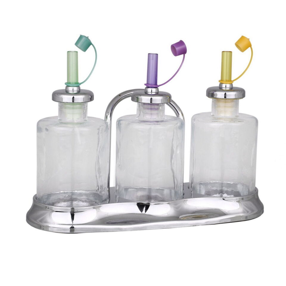 Krom Standlı 3'lü Sirkelik Takımı