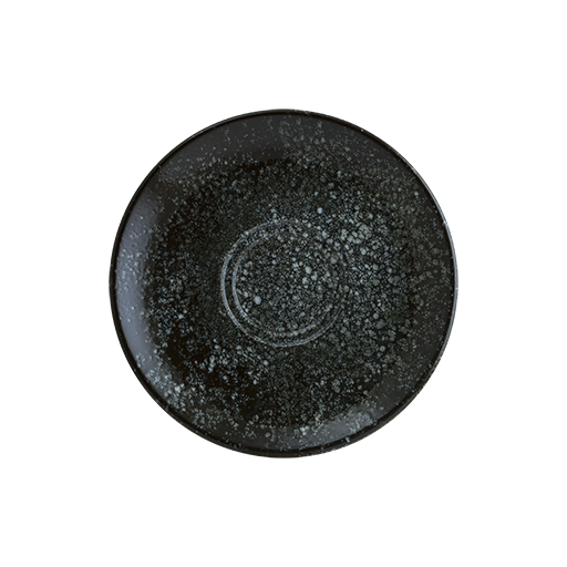 Cosmos Black Gourmet Kahve Fincan Tabağı 16 Cm